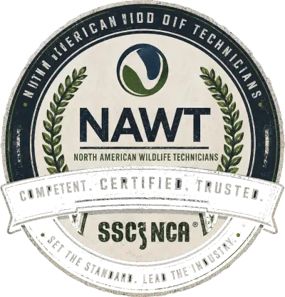 North American Wildlife Technicians (NAWT) official seal logo